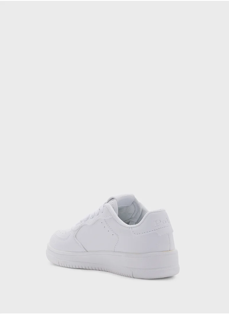 بولو رالف لورين Youth Heritage Court Iii Low Top Sneakers