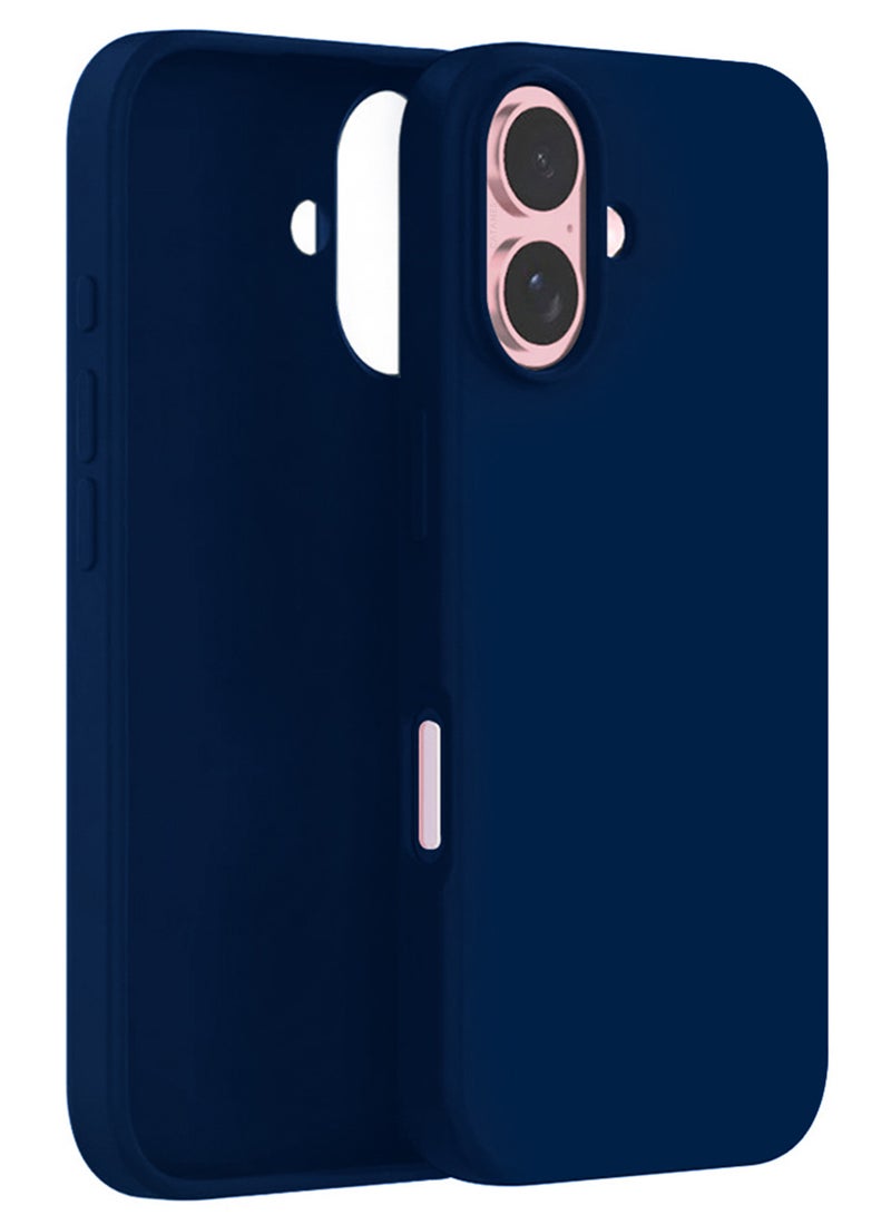 (for iPhone 16 Plus) Case, Slim Silicone Case, Full Covered Anti Scratch Shockproof Protective Cover - Image 1