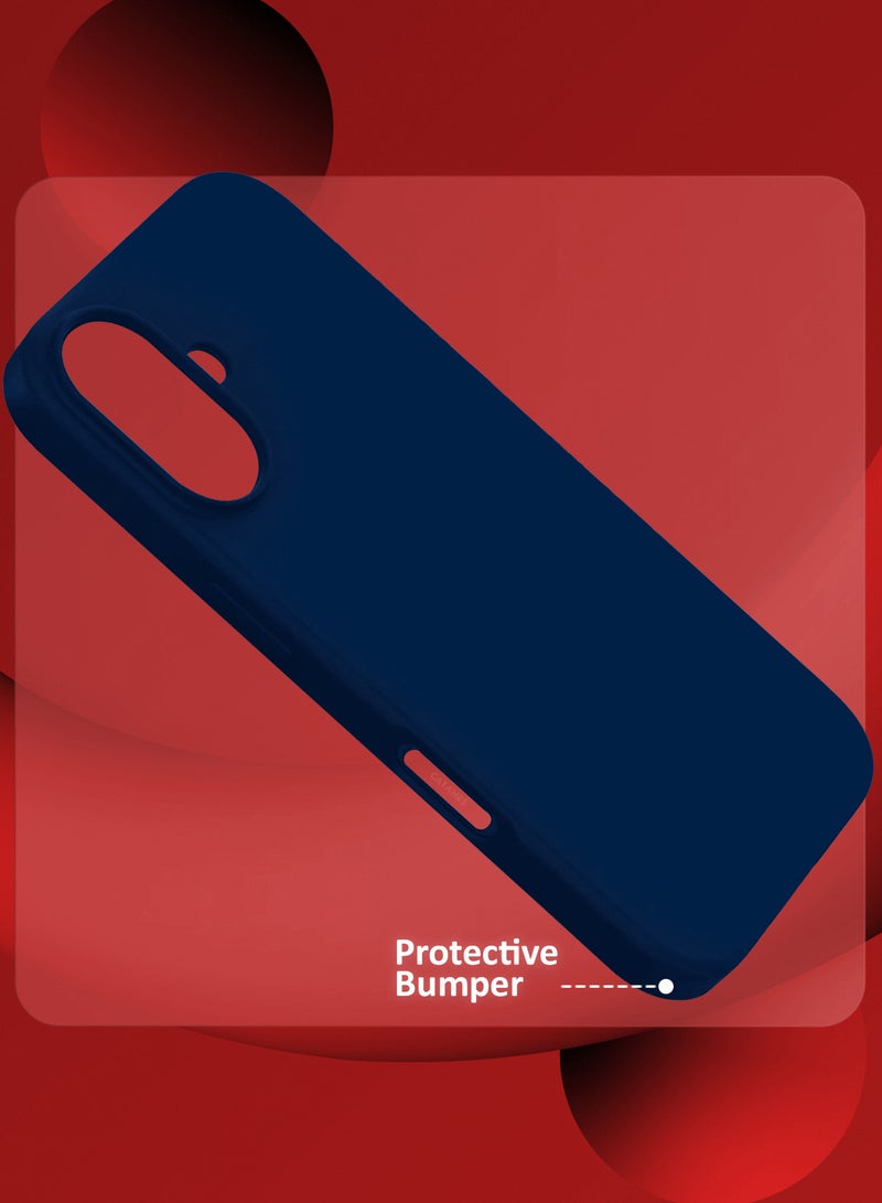 (for iPhone 16 Plus) Case, Slim Silicone Case, Full Covered Anti Scratch Shockproof Protective Cover - Image 3