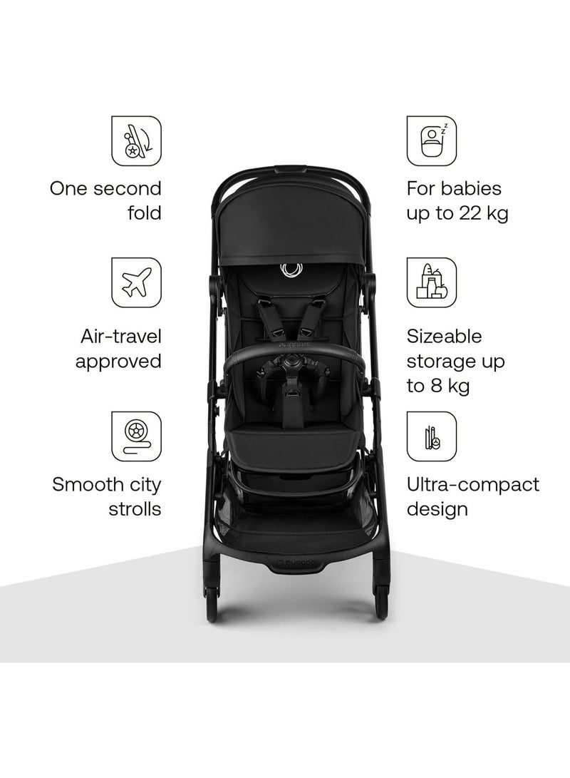Bugaboo Butterfly 2 Travel Stroller - Heritage Black - Image 5