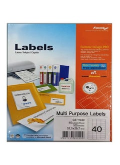 A4 40 Labels