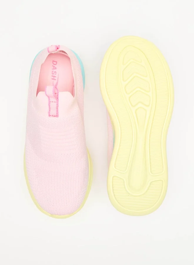 داش Girls Ombre Textured Slip-On Sports Shoes
