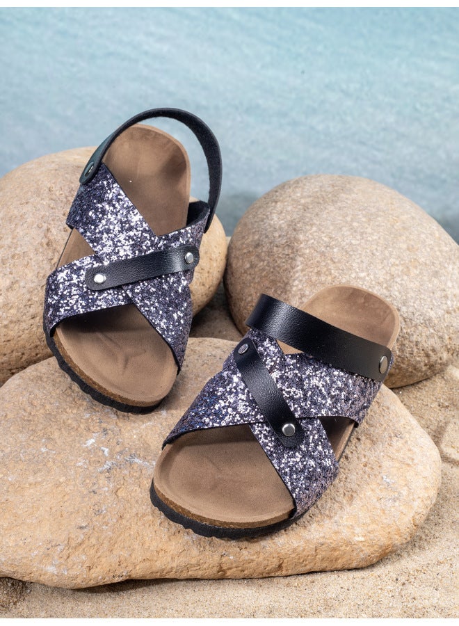 024 New Summer Fashion Sandals And Slippers Two-wear Flat Comfortable Casual Cork Shoes For Boys And Girls Non-slip