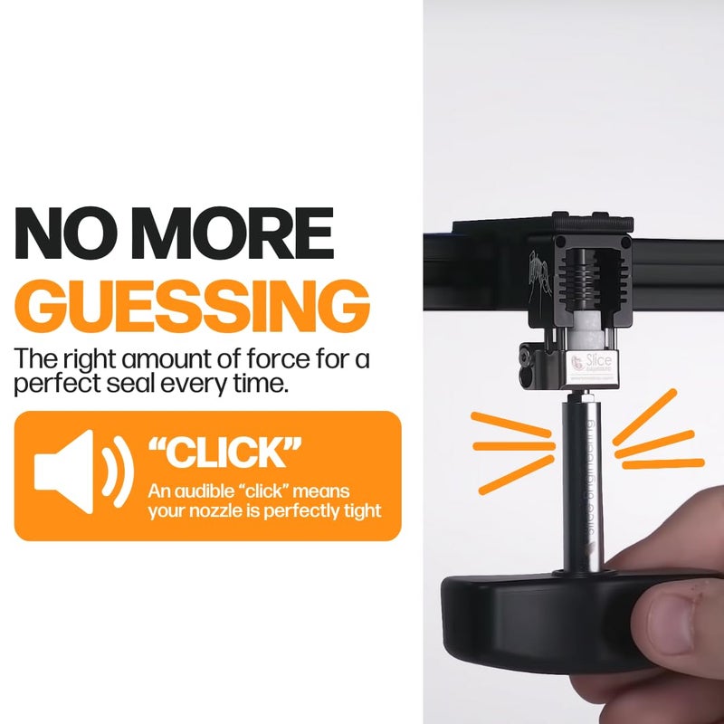 Slice Engineering Nozzle Torque Wrench: 1.5 Nm By Slice Engineering | Simplifies Nozzle Changes | Hassle-Free Nozzle Swaps | Correctly Seals Nozzle Onto The Hot Block | One-Handed Nozzle Changes with Mosquito Hotends - Image 2