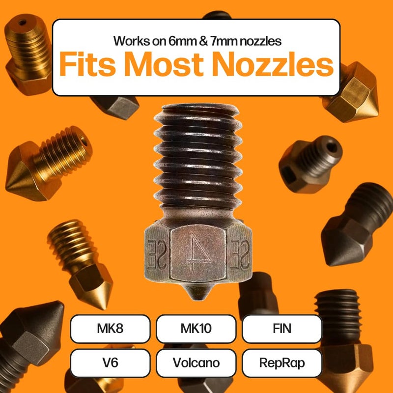 Slice Engineering Nozzle Torque Wrench: 1.5 Nm By Slice Engineering | Simplifies Nozzle Changes | Hassle-Free Nozzle Swaps | Correctly Seals Nozzle Onto The Hot Block | One-Handed Nozzle Changes with Mosquito Hotends - Image 3