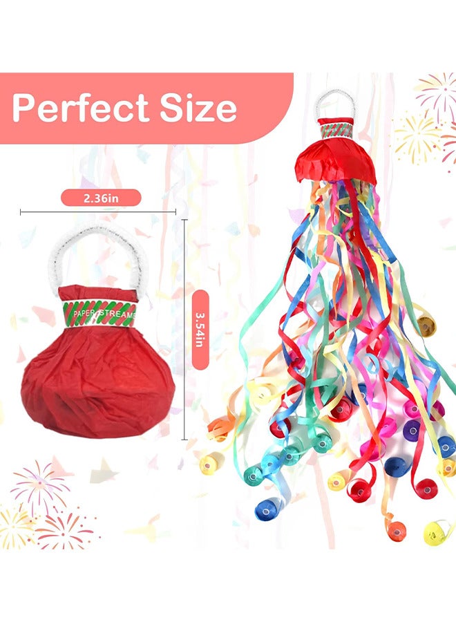 Depend 5PCS Colorful Hand Throw Confetti Poppers (Multi-Color), Easy To Clean, Can Create A Romantic And Happy Atmosphere, Wedding Toss For Engagement Party Favors Shows Supplies - Image 2