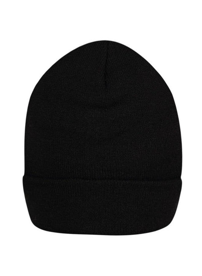Zeki Women Woolen Winter Skull Cap Black - Image 2