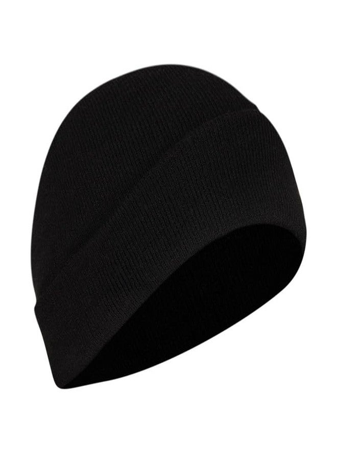 Zeki Women Woolen Winter Skull Cap Black - Image 5