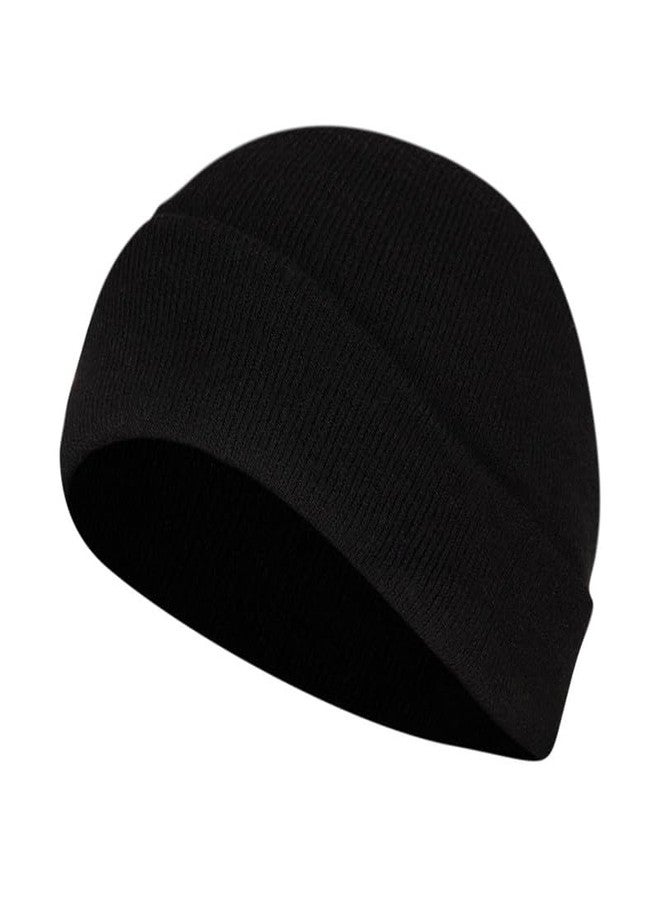 Zeki Women Woolen Winter Skull Cap Black - Image 4