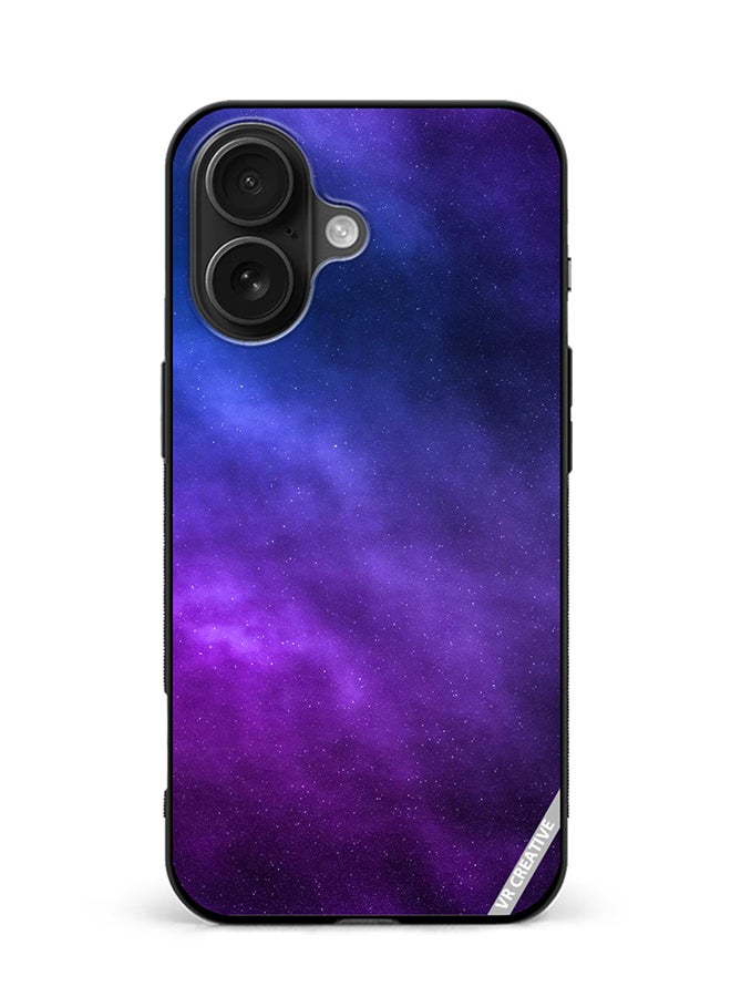 VR CREATIVE Protective Case Cover For Apple iPhone 16 Plus Night Sky Stars Design Multicolour