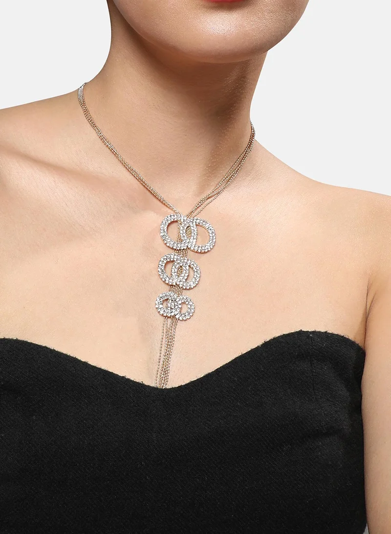 سوهي قلادة إهمال العناق الأبدي - الكأس الفضية