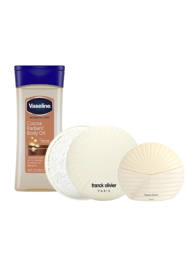 Vaseline Powder + Jelly Set - 3 Products