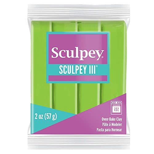 Sculpey III Polymer Clay 2 Ounces-Granny Smith (S302 1629) - Image 1