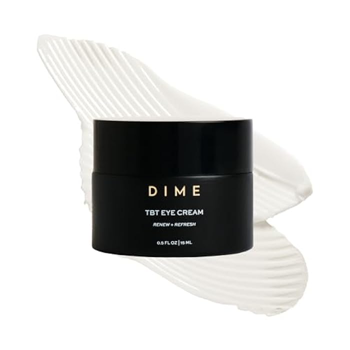 DIME Beauty TBT Eye Cream 0.5 oz (15 ml) - Smooth Fine Lines, Firm Skin, Restore Bounce, Long Lasting Hydration with Bakuchiol - Image 1