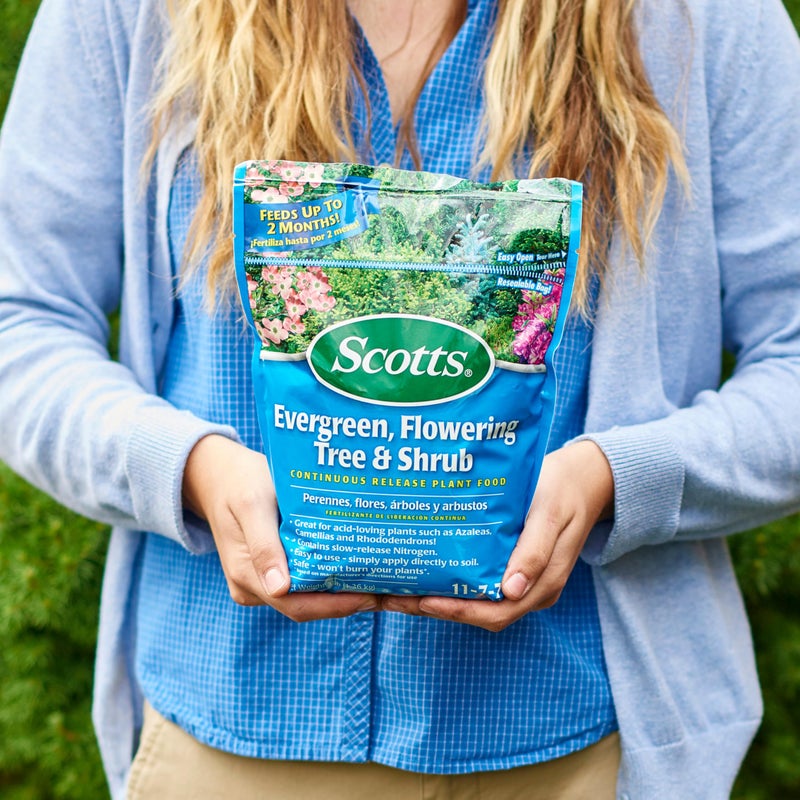 Scotts Evergreen Flowering Tree & Shrub Continuous Release Plant Food 3-Pound - Image 3