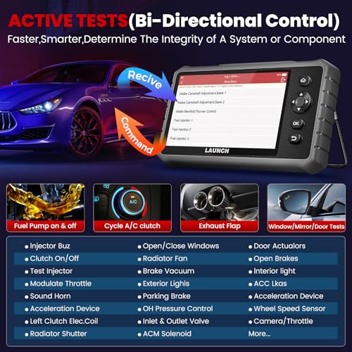 LAUNCH X431 CRP919E Lite Bidirectional Scan Tool, 2025 All System OBD2 Scanner Diagnostic Tool,Active Tests, 32+ Services,FCA AutoAuth,AutoVIN & AutoScan,2-Year Free Update,Upgraded of CRP909E - Image 3