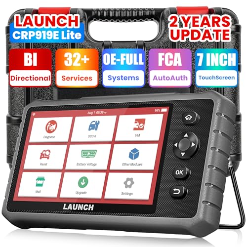 LAUNCH X431 CRP919E Lite Bidirectional Scan Tool, 2025 All System OBD2 Scanner Diagnostic Tool,Active Tests, 32+ Services,FCA AutoAuth,AutoVIN & AutoScan,2-Year Free Update,Upgraded of CRP909E - Image 1