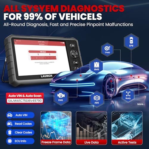 LAUNCH X431 CRP919E Lite Bidirectional Scan Tool, 2025 All System OBD2 Scanner Diagnostic Tool,Active Tests, 32+ Services,FCA AutoAuth,AutoVIN & AutoScan,2-Year Free Update,Upgraded of CRP909E - Image 5