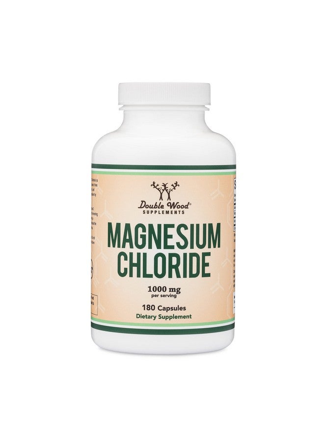 Double Wood Supplements روورو دي ماغنيسيوم) 180 كبسولة 1000 ملغ لكل حصة تدعم صحة الجهاز الهضمي والعظام مصنعة ومختبرة في الولايات المتحدة بواسطة دابل وود سوبليمنتس - Image 4