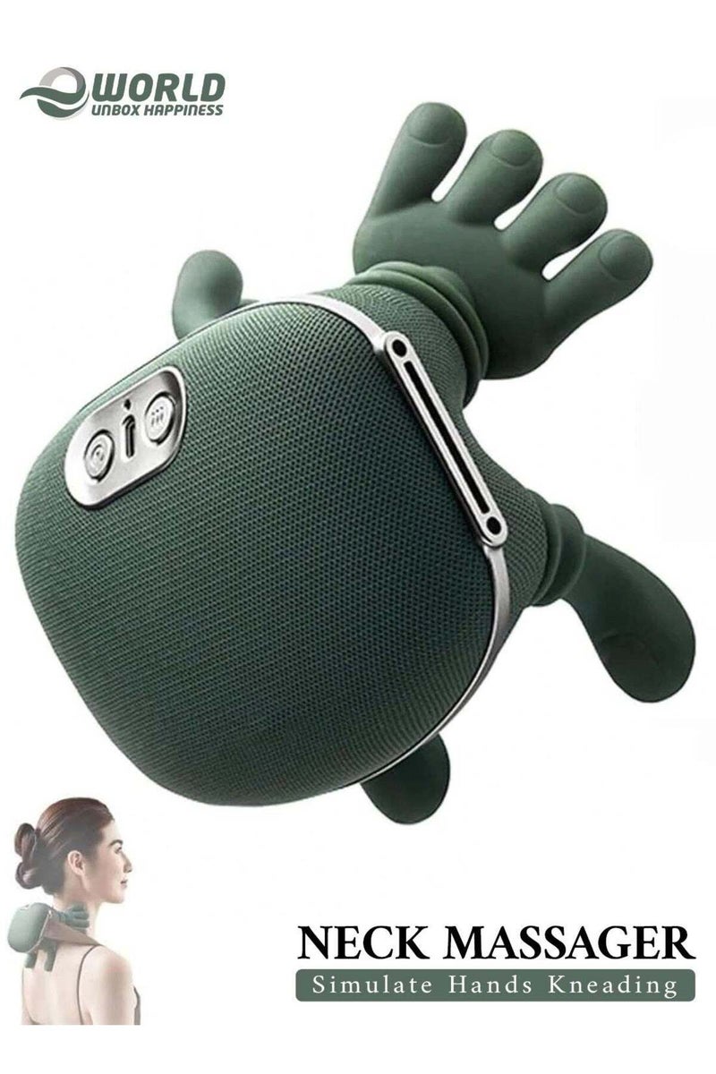 Eworld Smart Neck and Shoulder Massager - Cordless Deep Tissue Massager with Kneading Technology
