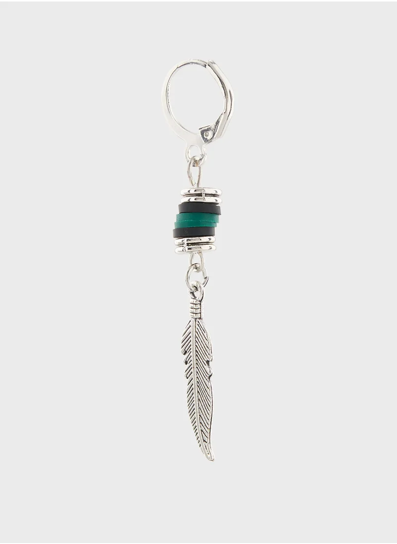 سفنتي فايف Casual Feather Earring