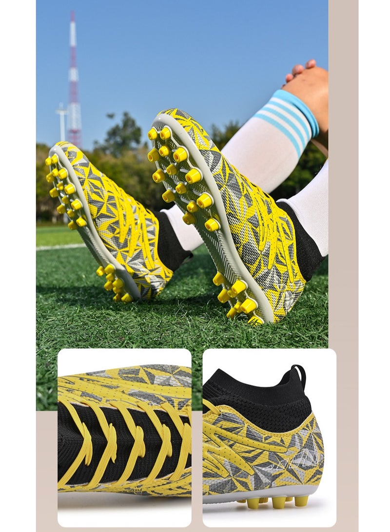 SKT Shiketro Men's Soccer Cleats For Outdoor Indoor Professional Youth Boys Soccer Cleats Unisex Soccer Cleats. - Image 3