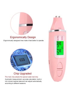 Semme Detector For Face, Skin Analyzer Machine Professional, Digital Skin Oil Sensor, Skin Analyzer Tester Water Oil Monitor LCD Display Monitoring Meter for Face and Body  - Image 3