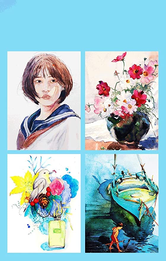 TEMSON Water Color Paint Set Tube, 24 x 12 ml Color Paint Tubes, Watercolor Paint Set for Adults, Kids, Beginner & Professional Artists, Set of 24 Vibrant Colors (KBX-5154) - Image 3