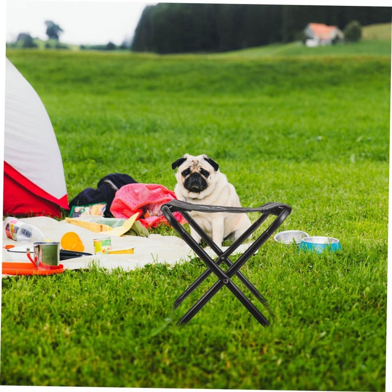 Camouflage Portable Folding Camping Stool Lightweight Collapsible For Outdoor Hiking Fishing - Image 3