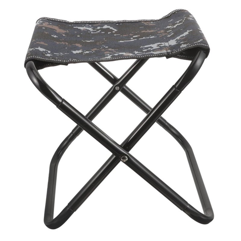 Camouflage Portable Folding Camping Stool Lightweight Collapsible For Outdoor Hiking Fishing - Image 2