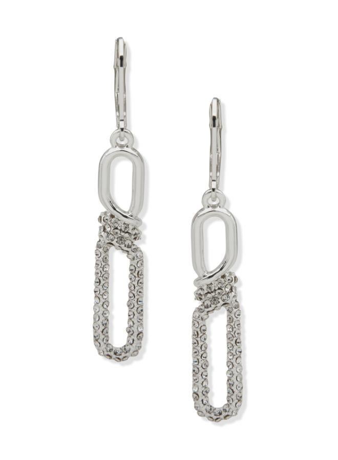 ناين ويست أقراط متدلية برابط ملتوي