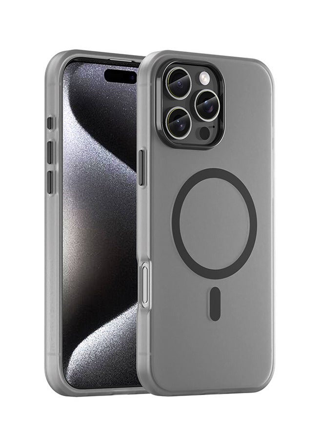 Depend iPhone 16 Pro Max Case, Magnetic [Compatible With Magsafe] Frosted Case Cover, [Anti-Drop Shockproof] [No Yellowing] Back Cover, Slim Skin Feel Case For iPhone 16 Pro Max, Matte Black - Image 1