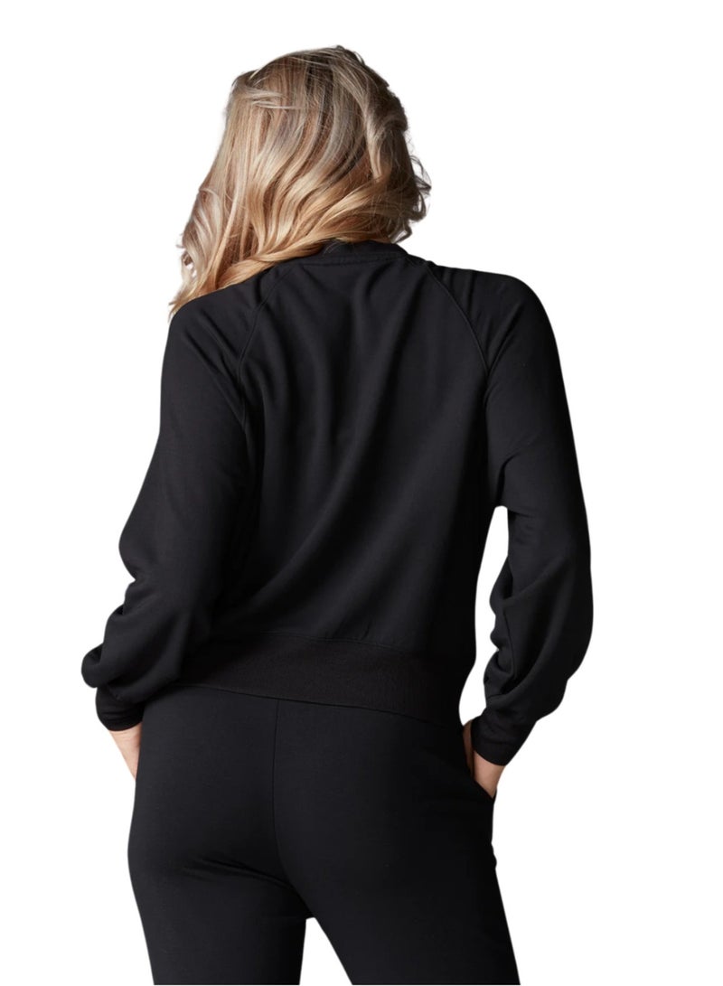 Tavi Ease Crew Sweatshirt Ebony - Image 2