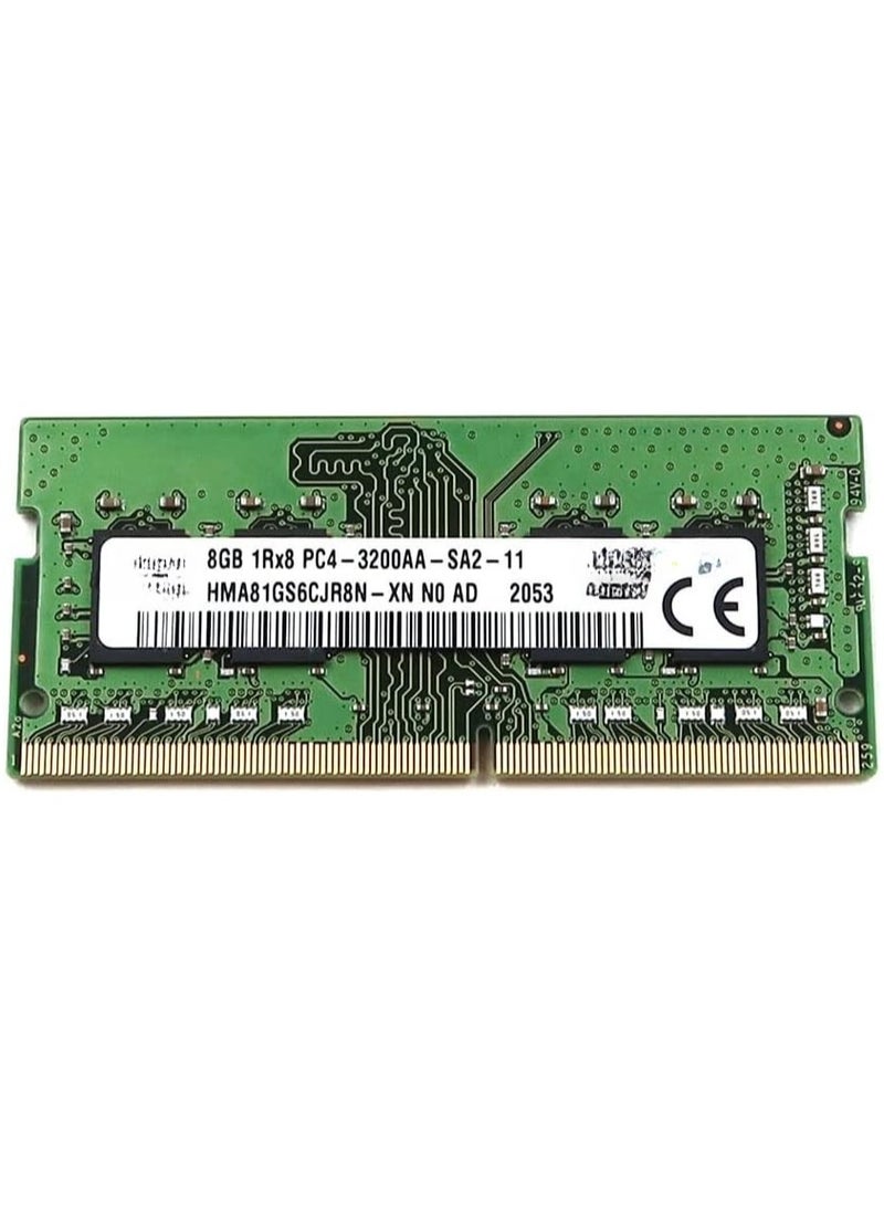 8GB DDR4 3200MHz SO-DIMM Laptop RAM – PC4-3200AA 1Rx8 – Compatible with Dell, HP, Lenovo & More