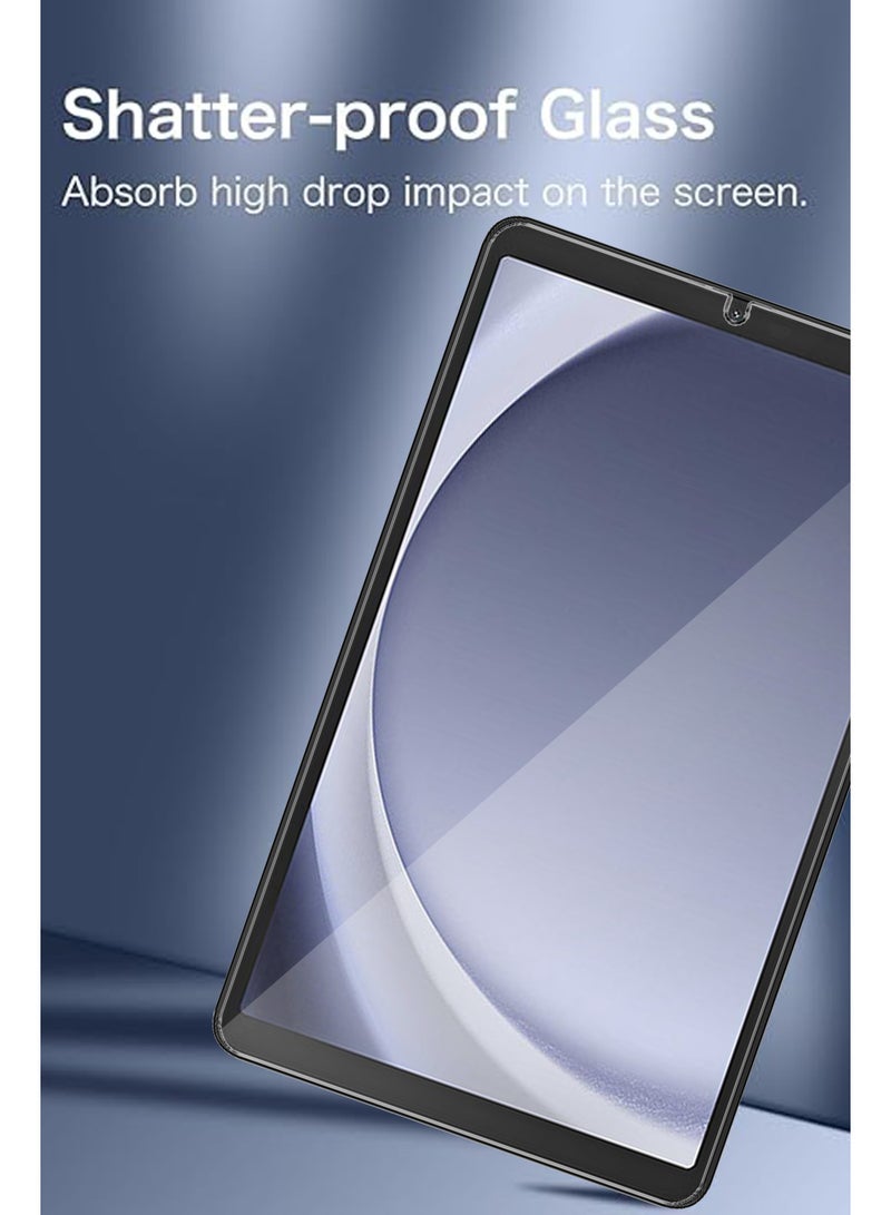 Pack of 2 For Samsung Galaxy Tab A9 8.7 inch Tempered Glass Screen Protector – High Transparency, Delicate Touch, Anti-Explosion, Smooth Arc Edges, Easy Installation, Screen Protector for Samsung Galaxy Tab A9 8.7 inch - Image 2