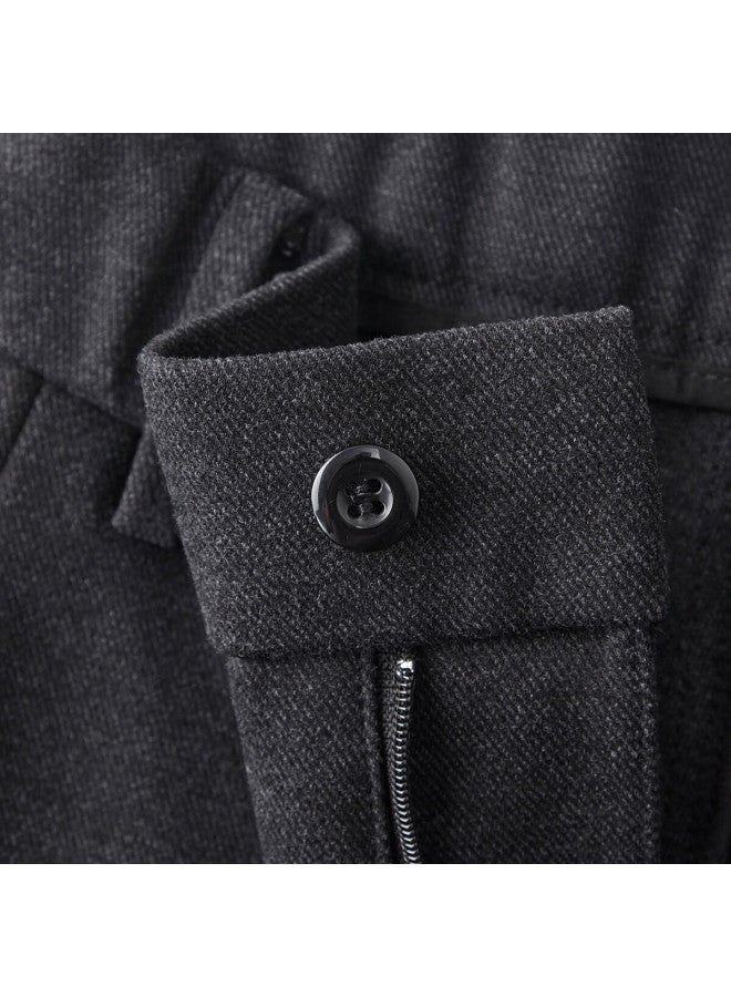 FIRS Shanshan Casual Pants Men Autumn New Warm Straight-leg Trousers For Middle-aged And Elderly Fathers - Image 3