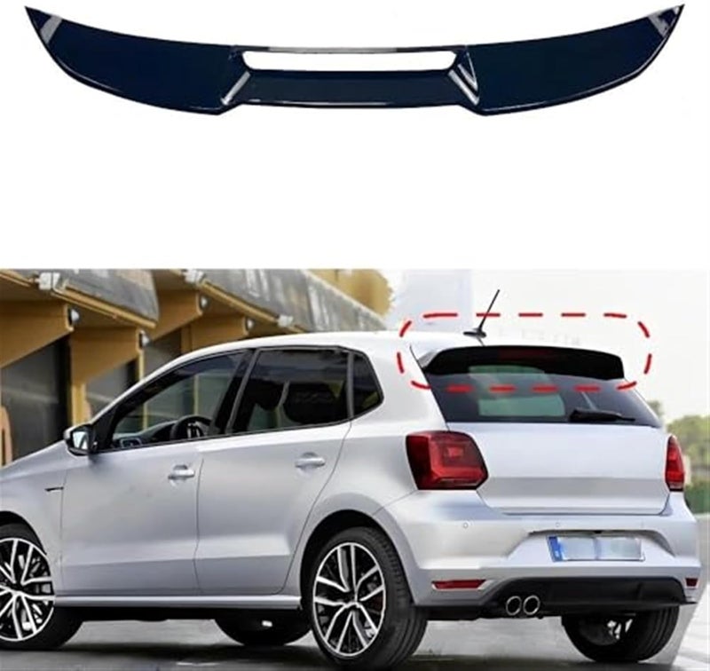 QASULER Rear Bumper Spoiler for VW Polo MK6 - Image 5
