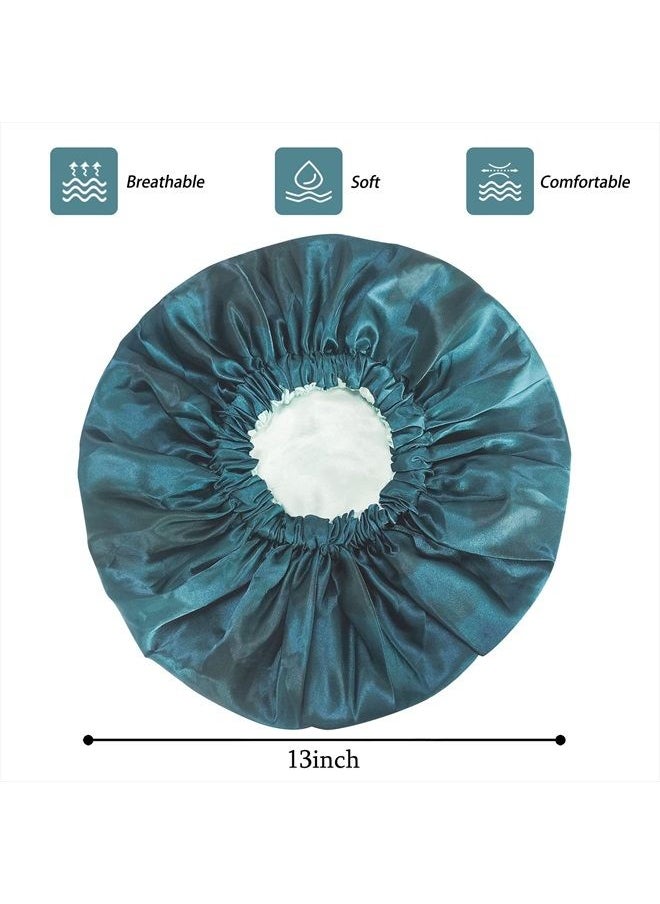 Edoneery - Satin Silk Hair Bonnet for Sleeping for Women, Natural Hair - Image 1