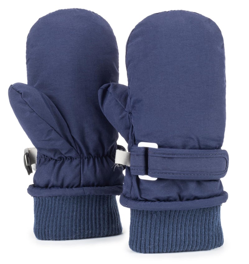 XuoAz Kids Waterproof Ski Snow Mittens - Winter Warm Fleece Gloves for Boys Girls Cold Weather (for 4-8 years) - Image 1