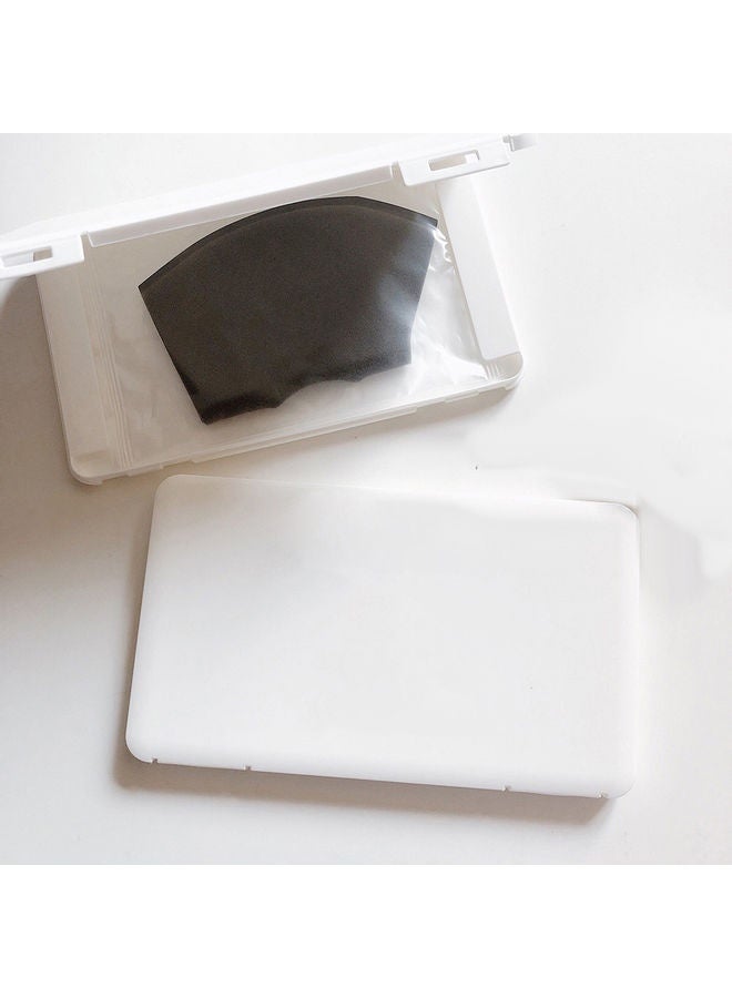 Portable Face Mask Storage Case with 2-Piece Disposable Protective Face Masks Set - Image 3