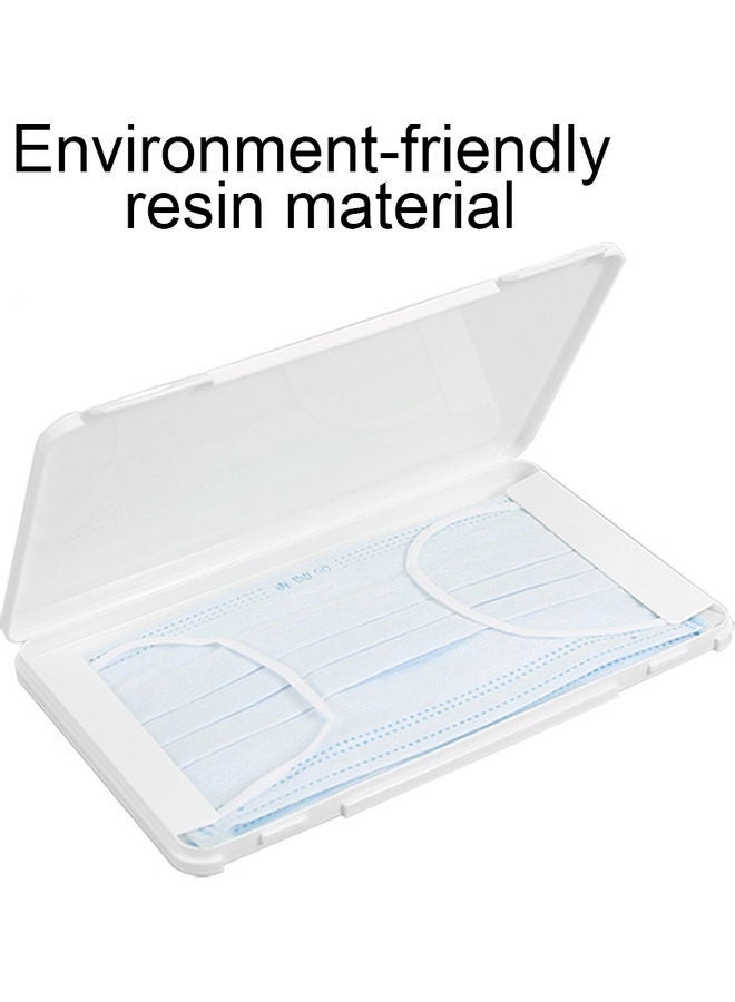 Portable Face Mask Storage Case with 2-Piece Disposable Protective Face Masks Set - Image 2