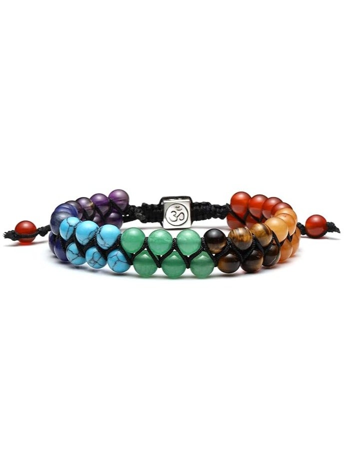MIRFA 7 Chakras Healing Crystals Bracelet  - Image 2