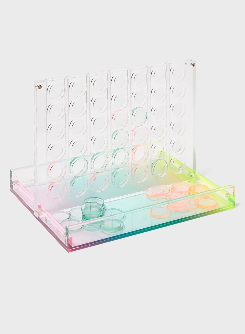 SUNNY LIFE Lucite Aurora 4 In A Row