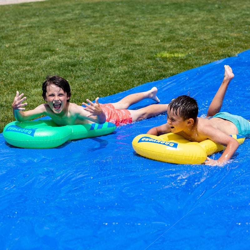 BACKYARD BLAST  50 x 10 Heavy Duty Waterslide  Includes Rider Sprinkler Carrying Bag  Extra Thick to Prevent Tears  Rips  Easy to Assemble - Image 2