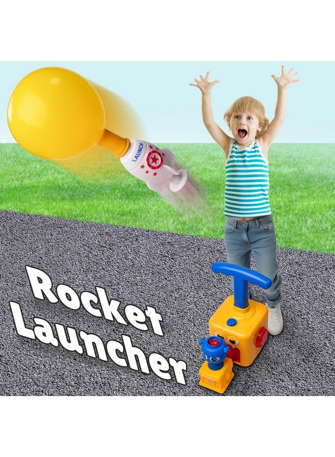 LiKee LiKee Balloon Powered Toys Monster Face Pump for 3+ Years Old Boys Girls, Car Racers Birthday Party Supplies Preschool Educational Science STEM Toys with Manual Balloon Pump for Kids - Image 5