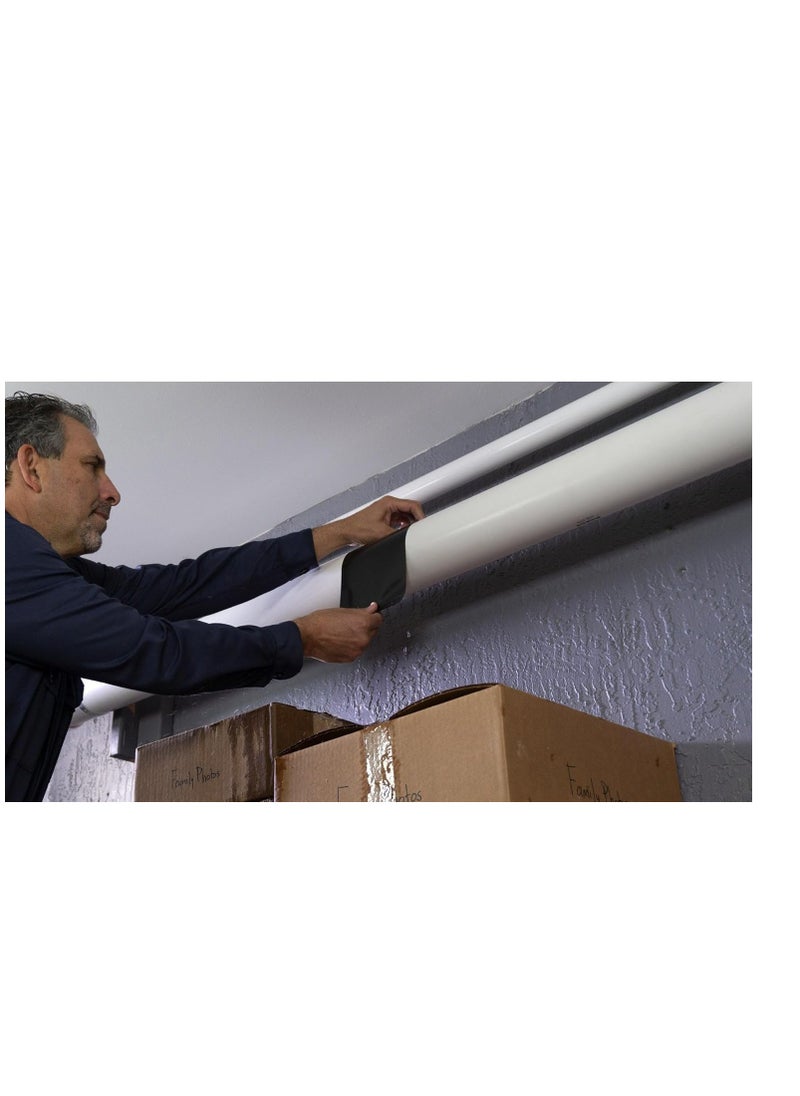 FLEX TAPE - Waterproof rubber, 8 inch × 5 feet black - Image 1