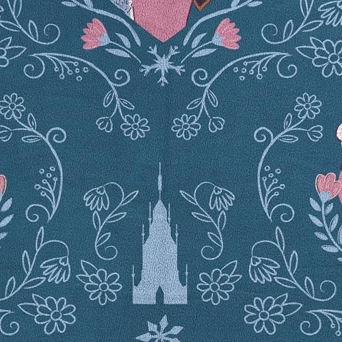 Jay Franco Kids Plush Throw Blanket – Soft & Cozy Fleece Throw for Bedroom & Couch Décor, Official Licensed Product, Blue - Frozen, 40x50 - Travel Blanket - Image 3