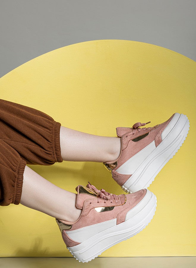 She Zone Shezone Women Colourblocked Sneakers - Image 1