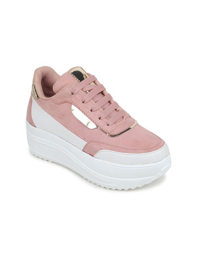 She Zone Shezone Women Colourblocked Sneakers - Image 3