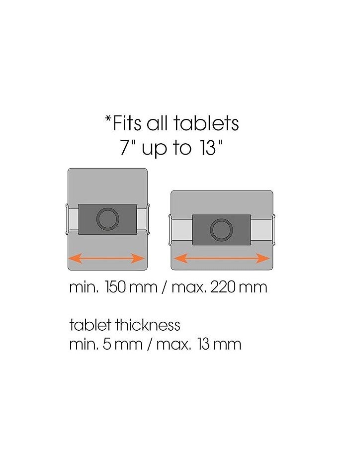 Vogel's 8371010 Tablet Ipad Mount Universal Fit Adjustable - Tms Series Tms 1010 Fixed And Rotating Wall Mount For Home - Image 2